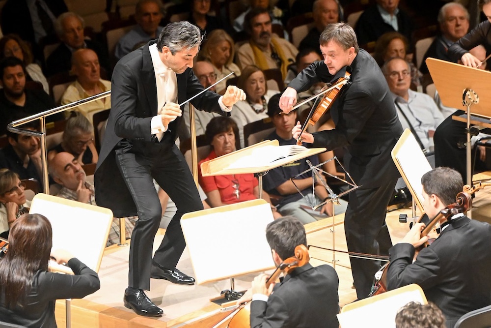 David Afkham y Frank Peter Zimmermann con la ONE, con obras de Walton y Rajmáninov