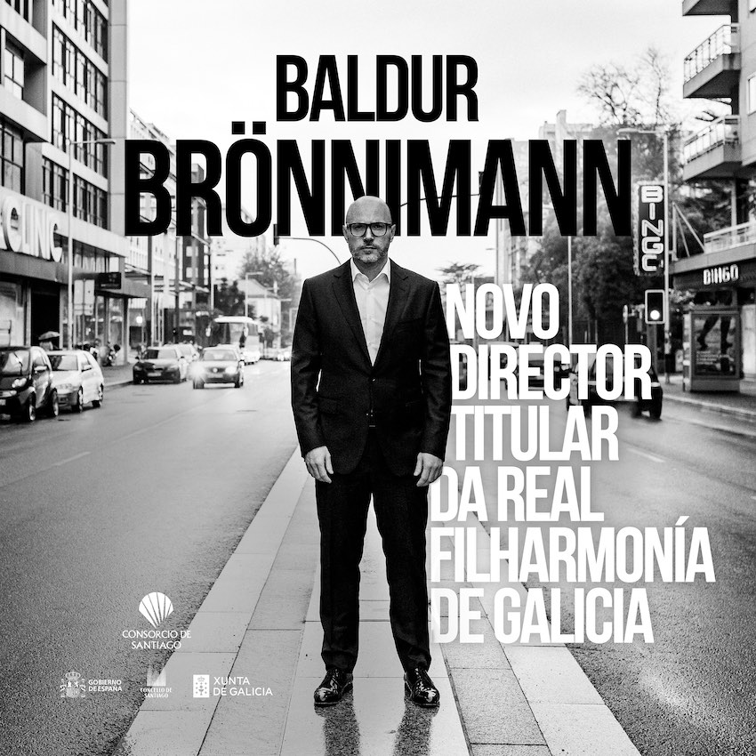 Baldur Brönnimann, elegido como nuevo director musical de la Real Filharmonía de Galicia