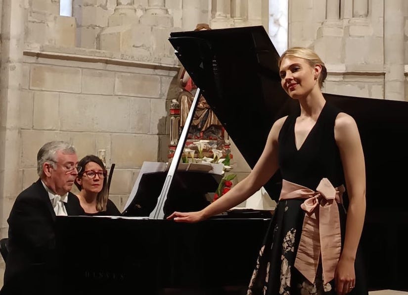 Recitales de la soprano Erika Baikoff y el tenor Zhuohan Sun en la Schubertiada de Valdegovia
