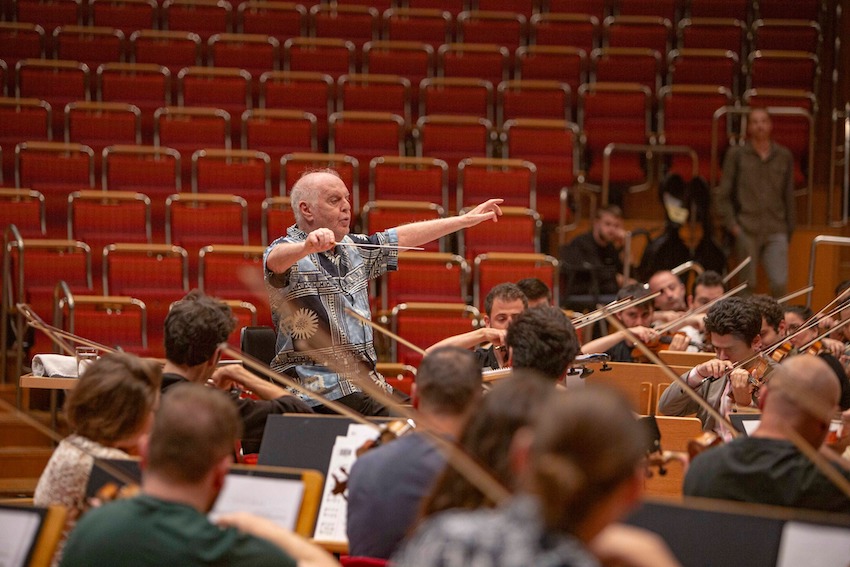 Daniel Barenboim, de gira por Europa con la West-Eastern Divan Orchestra