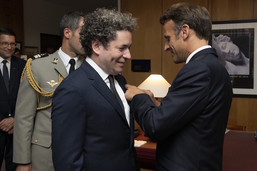 Dudamel Macron Didier Plowy