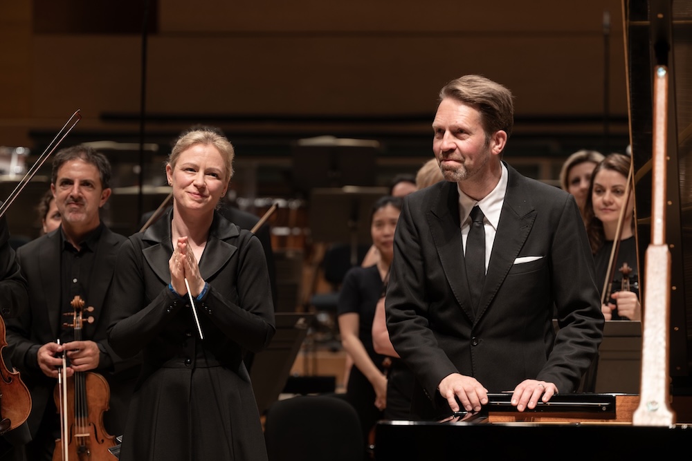 Gemma New y Leif Ove Andsnes con la OBC, con obras de Haydn, Franck y Holst
