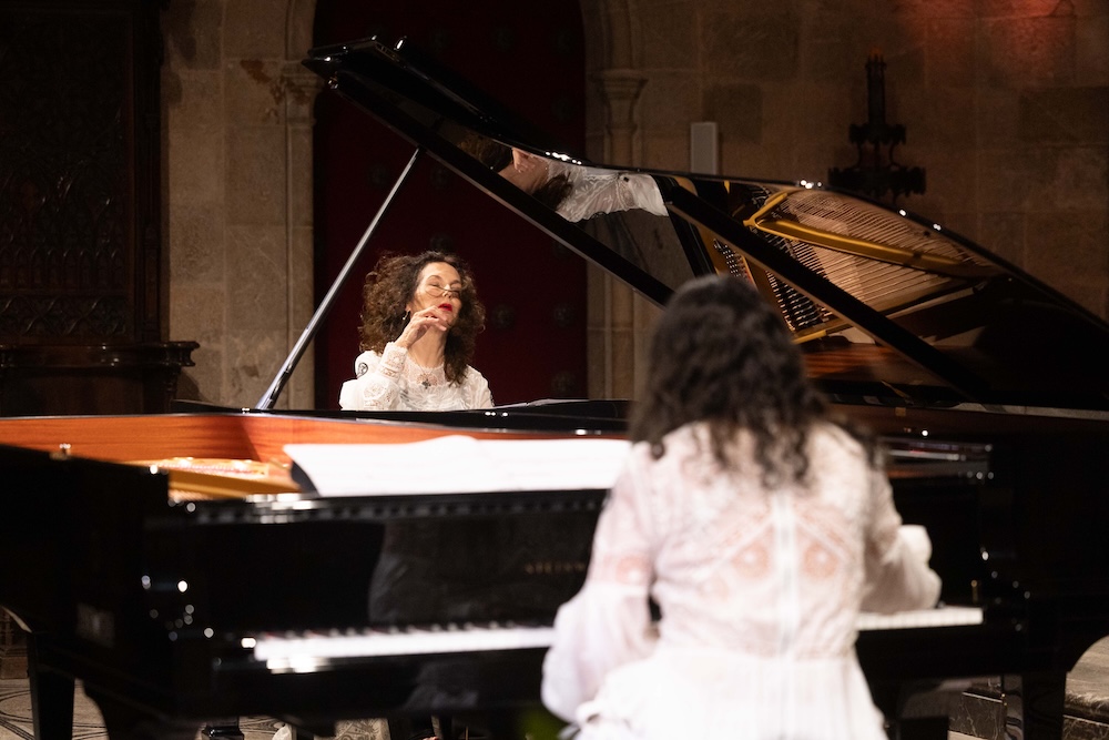 Recital de las hermanas Katia y Marielle Labèque en el Festival Perelada