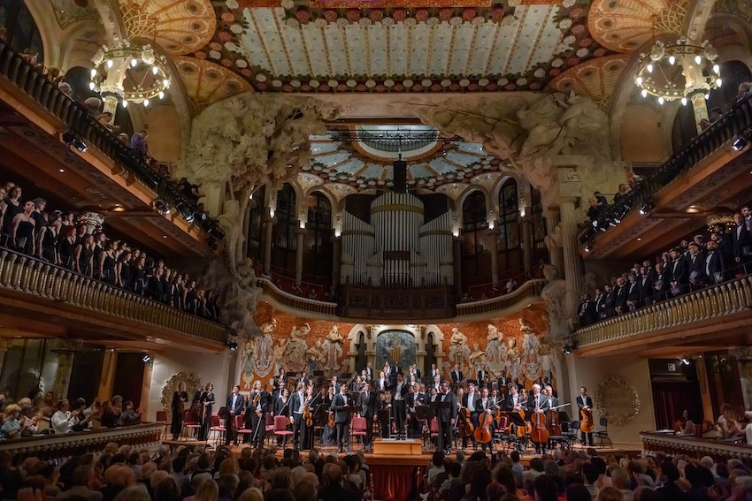 Gustavo Gimeno y la Filarmónica de Luxemburgo visitan el Palau con obras de Messiaen y Puccini