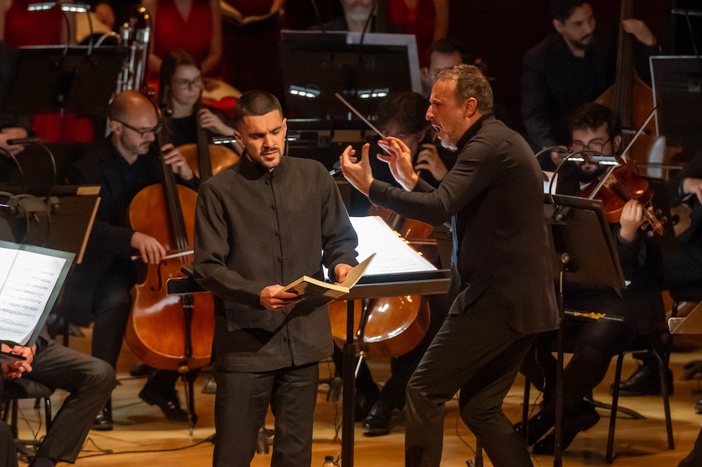 Carlos Mena dirige 'La Pasión según San Juan' de Bach, al frente de la Sinfónica de Bilbao