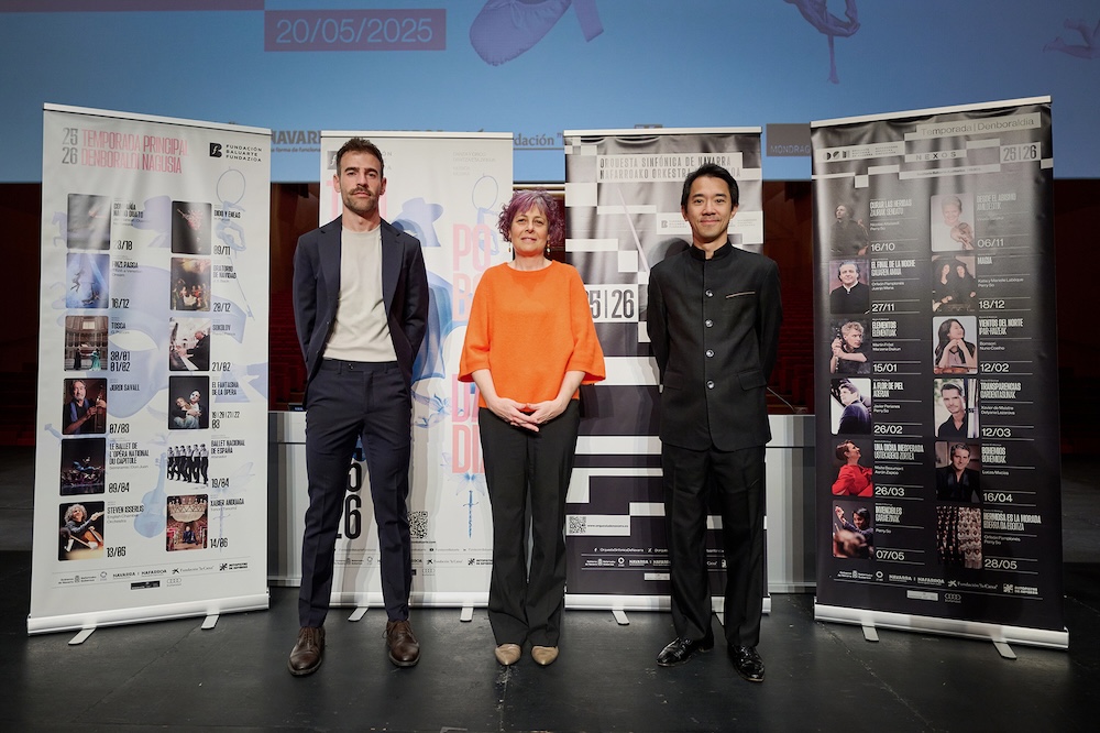 Vanessa Goikoetxea, Grigori Sokolov y Jordi Savall, entre los artistas de la temporada 25/26 en Fundación Baluarte