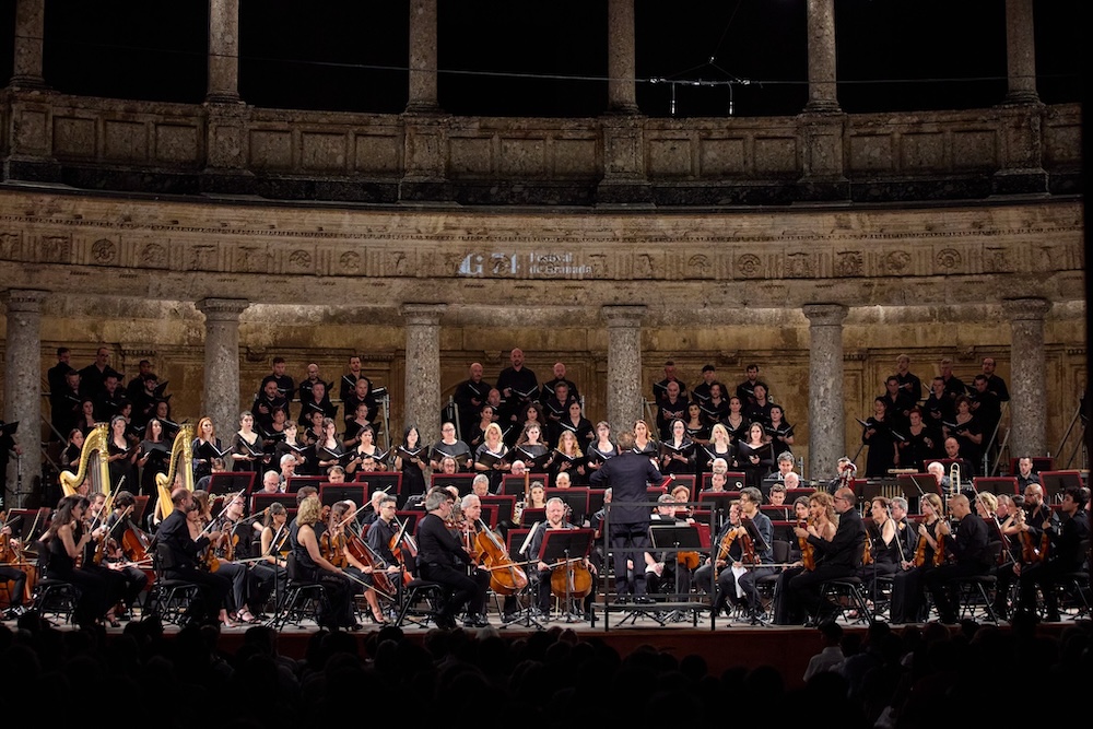 Doble velada con la Orquesta y Coro de la Accademia Nazionale di Santa Cecilia para su debut en el Festival de Granada