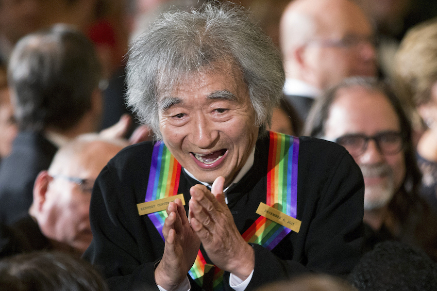 Seiji Ozawa.ANDREW HARNIK AP