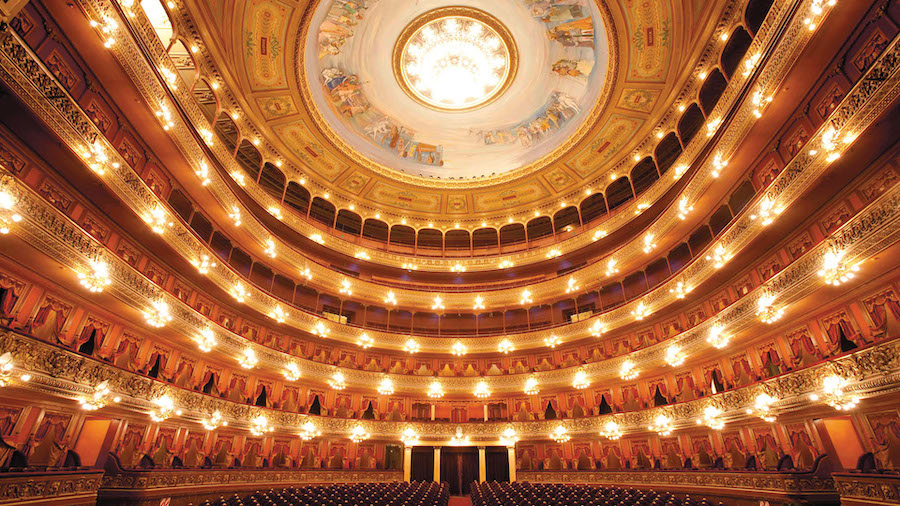 TeatroColon BuenosAires Sala desde escenario 02