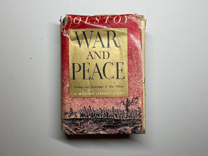 War Peace Bayerische book