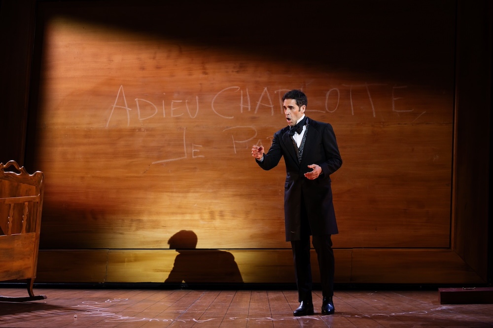 Ismael Jordi canta su primer 'Werther' escenificado, en el Teatro Cervantes de Málaga