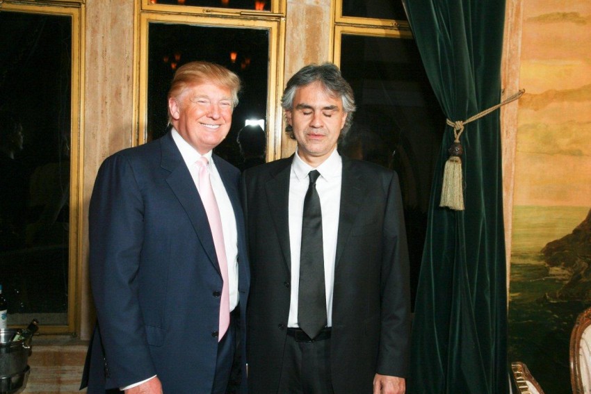 bocelli trump getty images