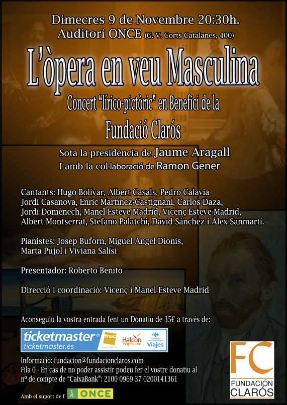 Cartel ONCE final