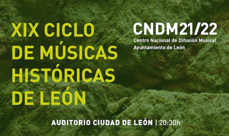 Cartel XIX Ciclo Músicas Históricas de León