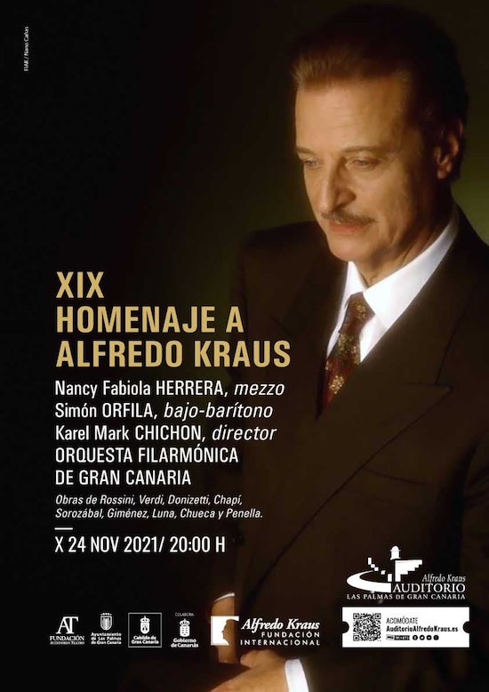 Cartel XIX Homenaje Alfredo Kraus