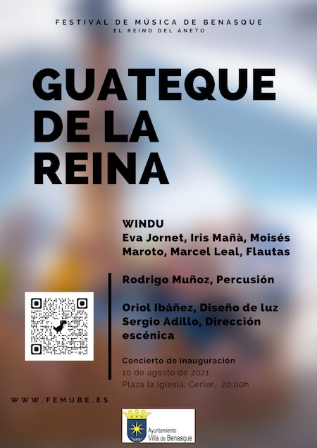 GUATEQUE DE LA REINA cartel con QR