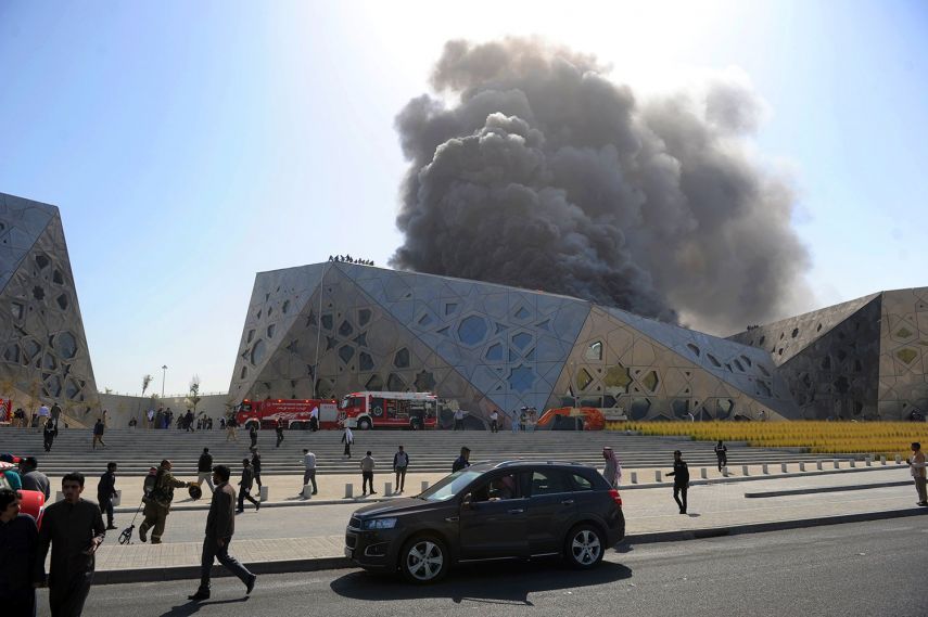 Kuwait Opera incendio