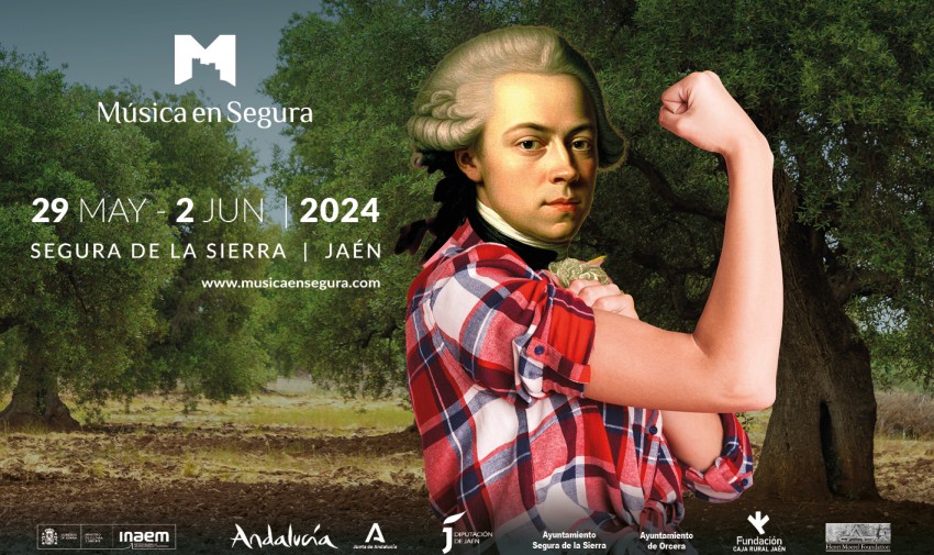 Alba Ventura, Pablo Barragán y Pablo García-López en el Festival Música en Segura 2024
