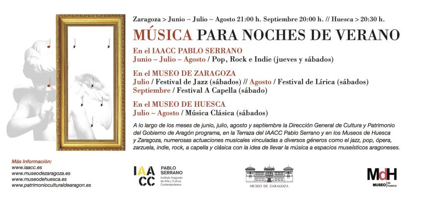 Musica noches verano Zaragoza