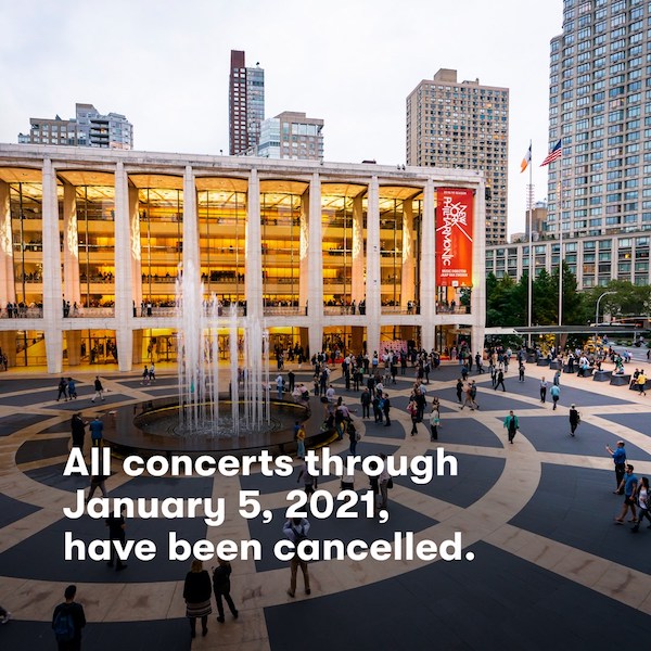 NewYorkPhilharmonic cancels 2020