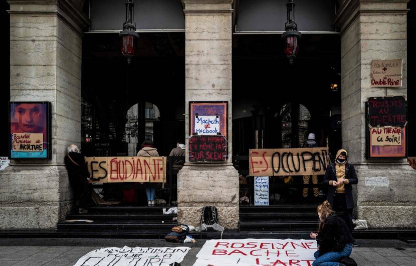 Opera lyon ocupada AFP