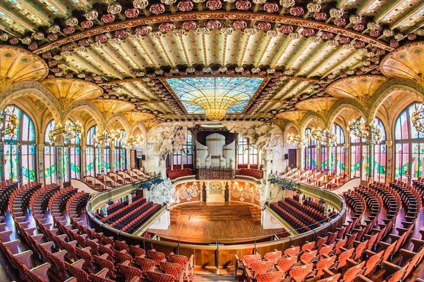 PalauMusicaCatalana interior