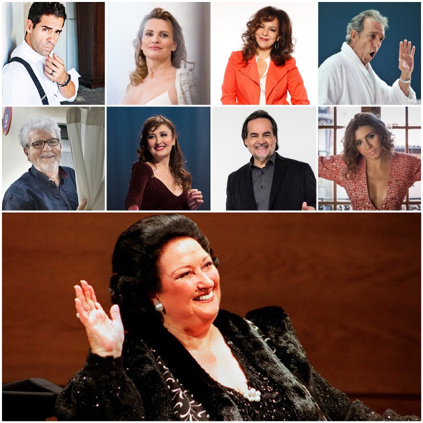 caballe homenaje zarzuela collage