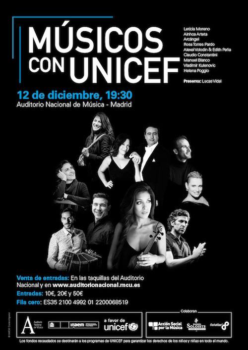 cartel concierto unicef dic19