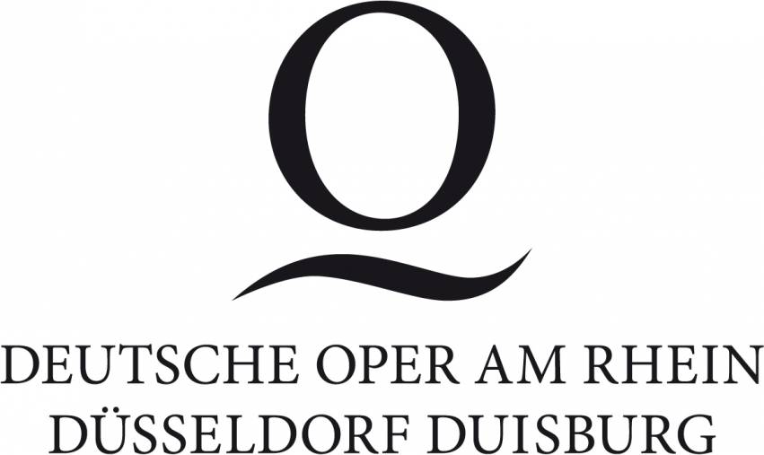 deutsche oper am rhein signet schwarz