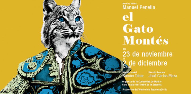 gato montes zarzuela cartel