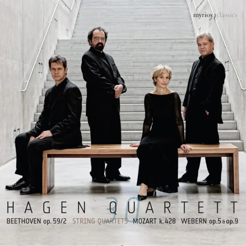 hagen quartet beethoven mozart webern cd1