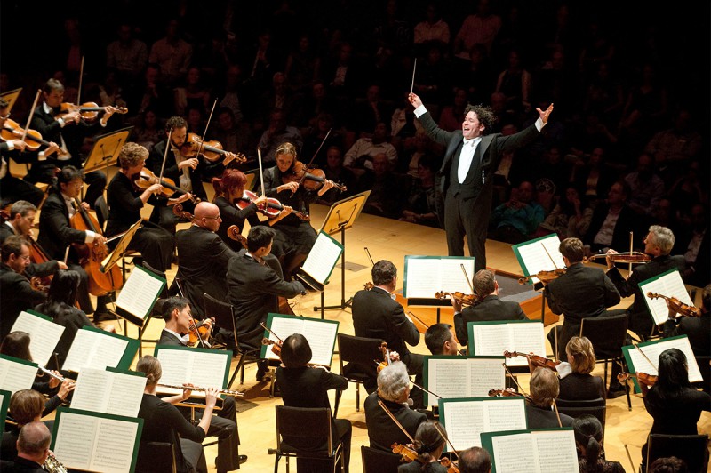 los angeles dudamel vern evans