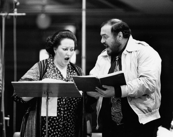 pavarotti caballe