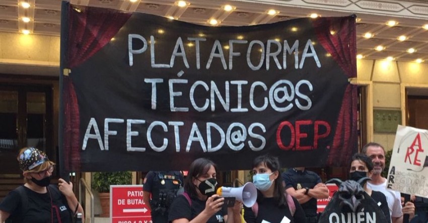 plataforma afectados OEP