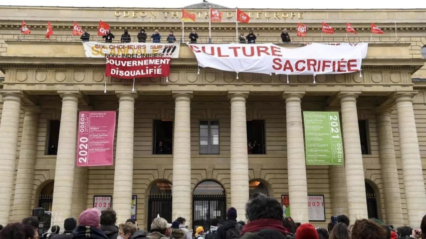 teatros ocupados francia bertrand guay afp 1