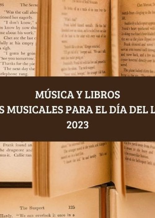 Libros y Música: Día del Libro 2023