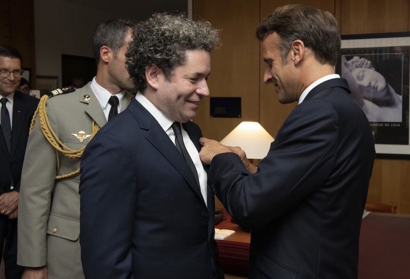 Dudamel Macron Didier Plowy