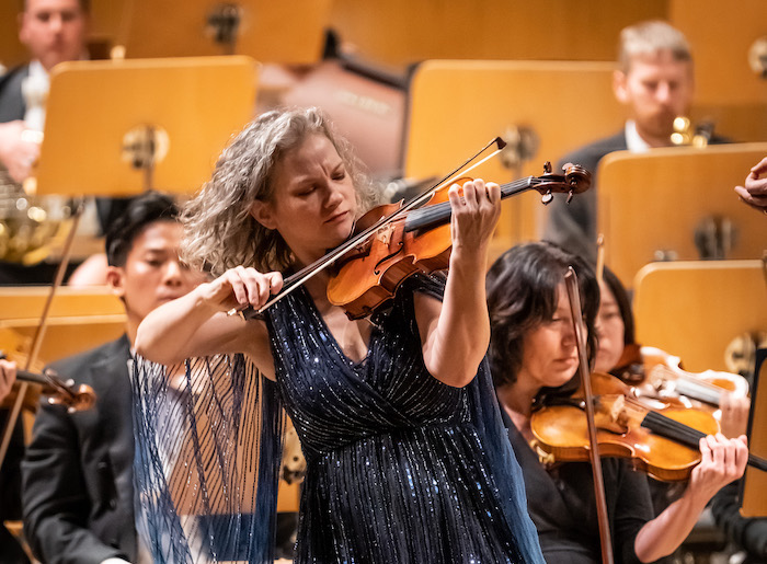 Hilary Hahn y Gianandrea Noseda con la National Symphony Orchestra de Washington, en Ibermúsica