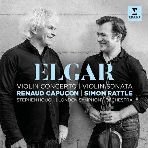 Simon Rattle y Renaud Capuçon graban el "Concierto para violín" de Elgar