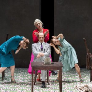 "Falstaff" de Verdi en Aix-en-Provence, con Christopher Purves, Stéphane Degout y Carmen Giannattasio
