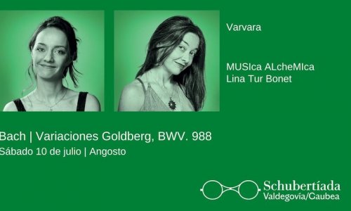 La violinista Lina Tur Bonet y la pianista Varvara inauguran una nueva edición de la Schubertíada en Valdegovía