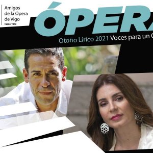 Sabina Puértolas e Ismael Jordi protagonizan un recital en la temporada lírica de Vigo