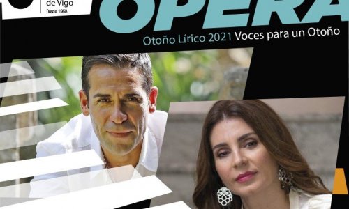 Sabina Puértolas e Ismael Jordi protagonizan un recital en la temporada lírica de Vigo