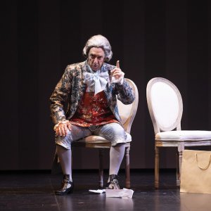 Carlos Chausson protagoniza 'El maestro de canto' en el Teatro Principal de Zaragoza