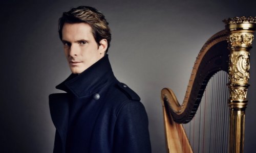 El arpista Xavier de Maistre, esta semana con Euskadiko Orkestra y Robert Treviño
