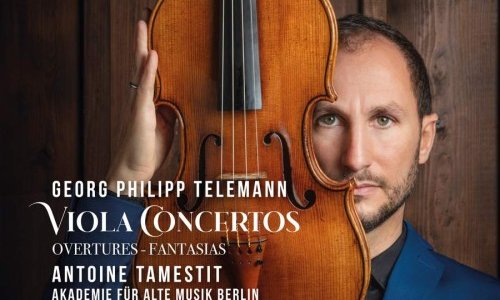 Antoine Tamestit graba música de Telemann en Harmonia Mundi