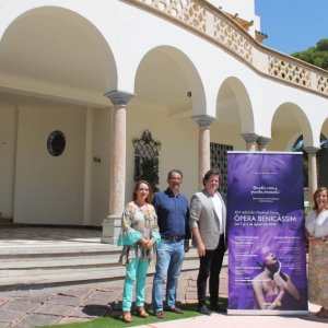 Rinat Shaham, Simón Orfila y Mariola Cantarero en el Festival Lírico de Benicàssim 2022