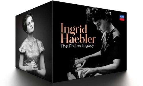 DECCA recupera todas las grabaciones de Ingrid Haebler para el sello Philips en una caja de 58 cedés