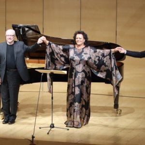 Violeta Urmana y Pavol Breslik cantan "La canción de la tierra" en Schwarzenberg