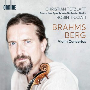 Christian Tetzlaff graba los conciertos para violín de Brahms y Berg en el sello Ondine